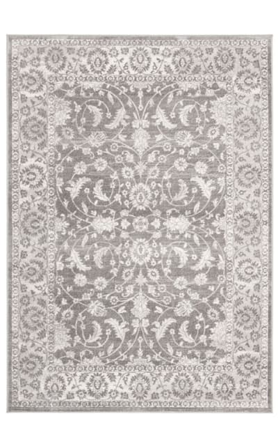 Brentwood Bnt844b Cream - Grey Area Rug