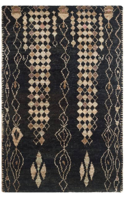 Safavieh Bohemian Boh664a Black - Beige Area Rug Clearance