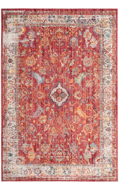 Bristol BTL361R Rose - Light Grey Area Rug
