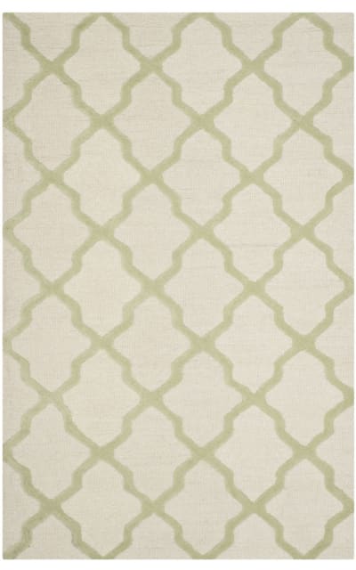 Cambridge Cam121n Ivory - Light Green Area Rug