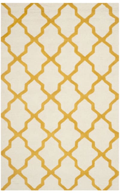 Cambridge Cam121u Ivory - Gold Area Rug