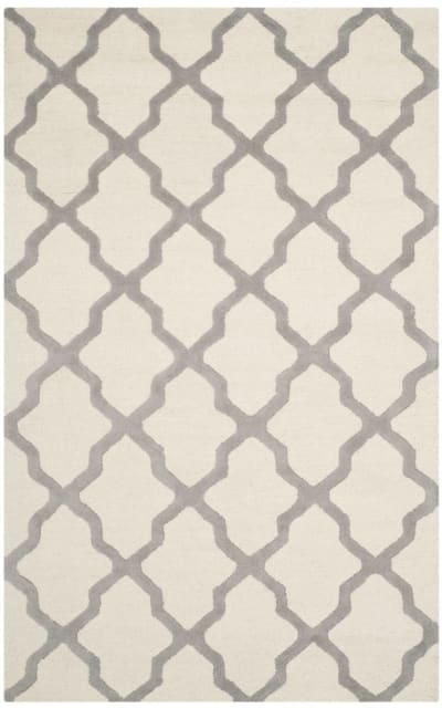 Safavieh Cambridge Cam121y Ivory - Silver Area Rug