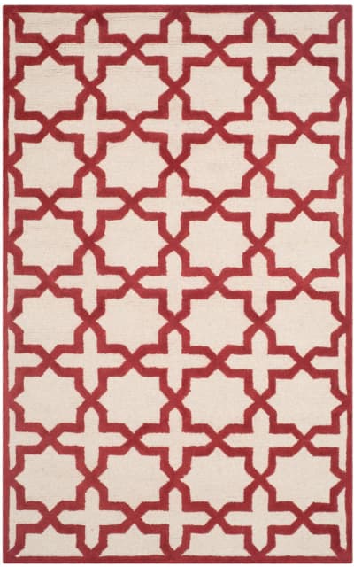 Cambridge Cam125i Ivory - Rust Area Rug