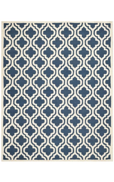 Cambridge Cam132g Navy - Ivory Area Rug Clearance