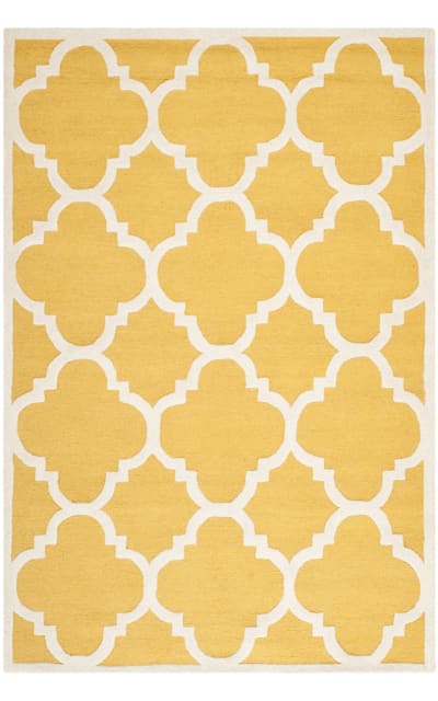Cambridge Cam140q Gold - Ivory Area Rug Clearance