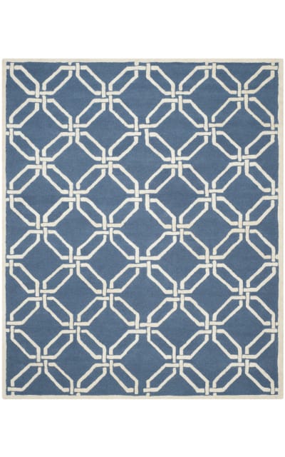 Cambridge Cam311m Navy - Ivory Area Rug Clearance