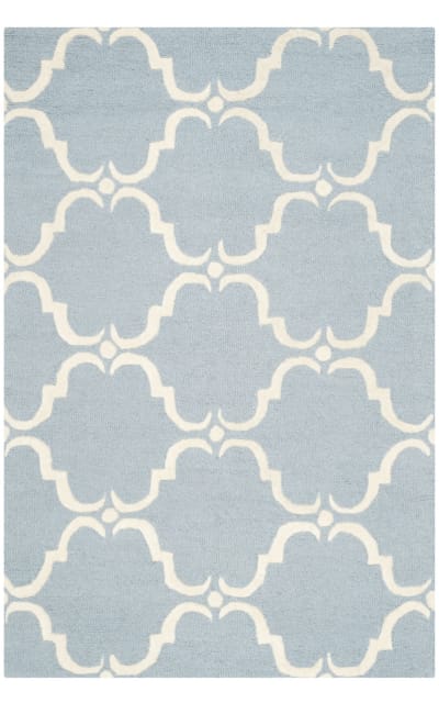 Cambridge Cam703b Blue - Ivory Area Rug