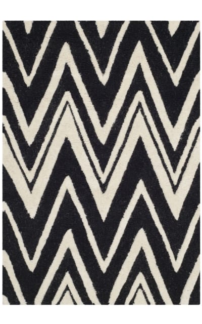 Cambridge Cam711k Black - Ivory Area Rug Clearance