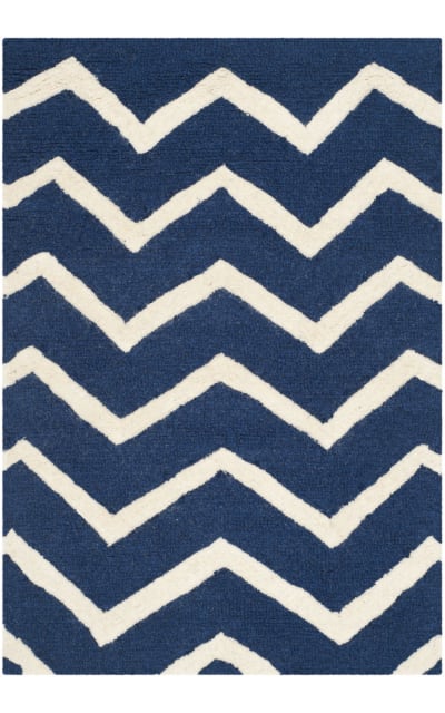 Cambridge Cam714m Navy - Ivory Area Rug Clearance