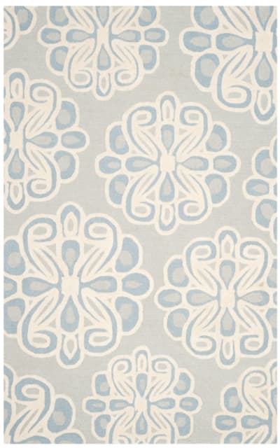Cambridge Cam725v Grey - Blue Area Rug