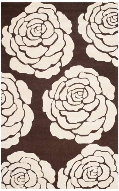Cambridge Cam782r Brown - Ivory Area Rug