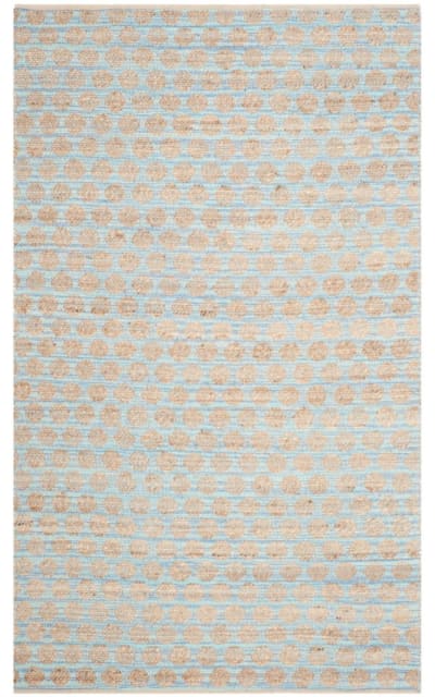Cape Cod Cap820b Blue - Natural Area Rug