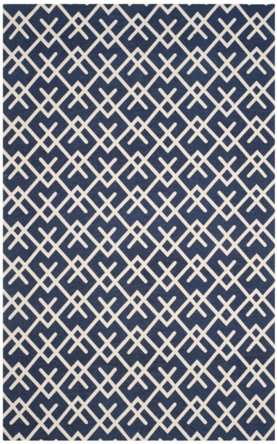 Cedar Brook Cdr234g Navy - Ivory Area Rug