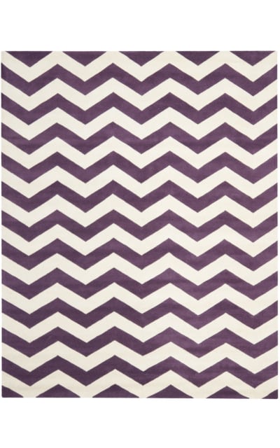 Safavieh Chatham CHT715F Purple - Ivory Area Rug Clearance