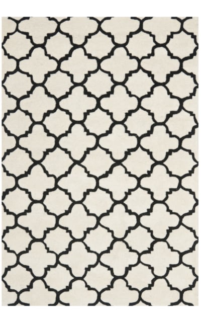 Chatham Cht717a Ivory - Black Area Rug