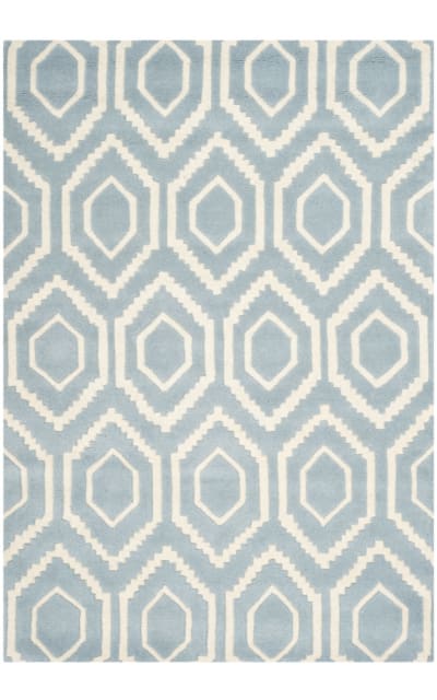 Chatham Cht731b Blue - Ivory Area Rug Clearance