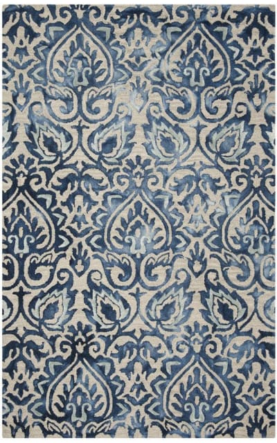 Safavieh Dip Dye Ddy511k Royal Blue - Beige Area Rug