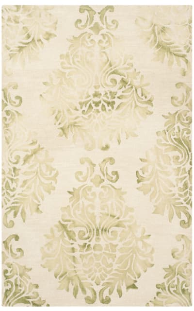 Dip Dyed Ddy516b Beige - Green Area Rug