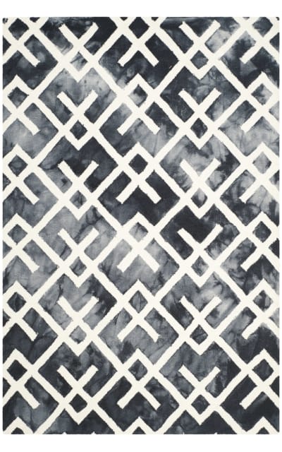 Safavieh Dip Dyed Ddy677j Graphite - Ivory Area Rug