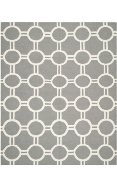 Safavieh Dhurries DHU636B Grey - Ivory Area Rug