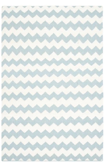 Safavieh Dhurries Dhu644c Ivory - Blue Area Rug Clearance