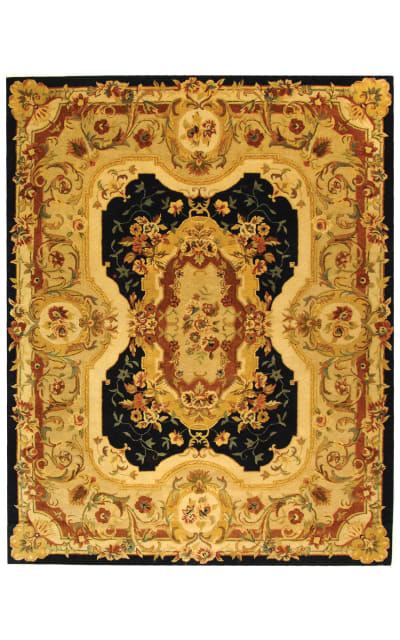Empire EM824B Navy - Beige Area Rug
