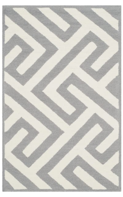 Four Seasons Frs241m Ivory - Grey Area Rug Clearance