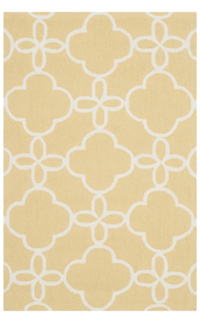 Safavieh Four Seasons Frs246d Gold - Ivory Area Rug Clearance
