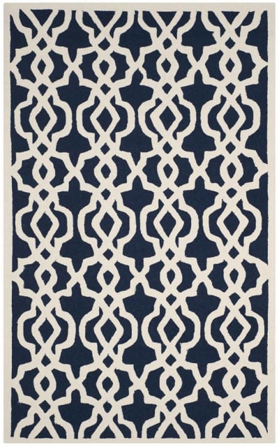 Safavieh Four Seasons Frs466d Navy - Ivory Area Rug