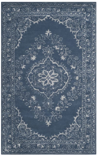 Glamour Glm533b Blue Area Rug