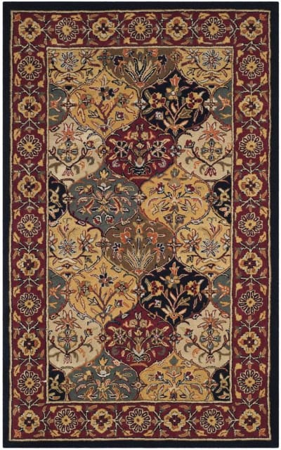 Heritage HG510A Multi - Navy Area Rug