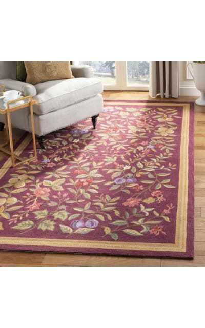 Chelsea HK210C Burgundy Area Rug