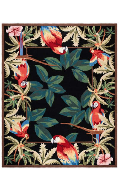 Chelsea HK296A Black Area Rug