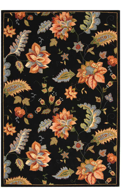 Safavieh Chelsea HK306B Black Area Rug