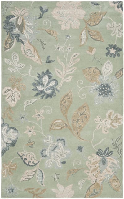 Jardin Jar451a Light Green - Multi Area Rug
