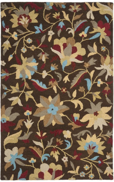 Jardin Jar457b Brown - Multi Area Rug