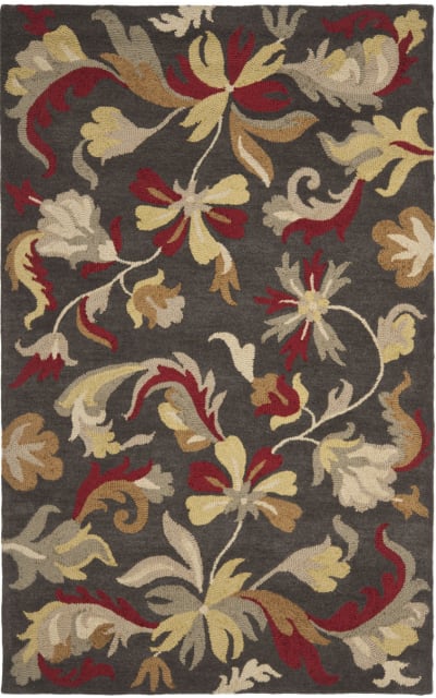 Jardin Jar459a Dark Grey - Multi Area Rug