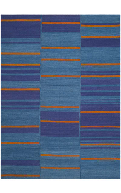 Kilim KLM817A Blue - Multi Area Rug