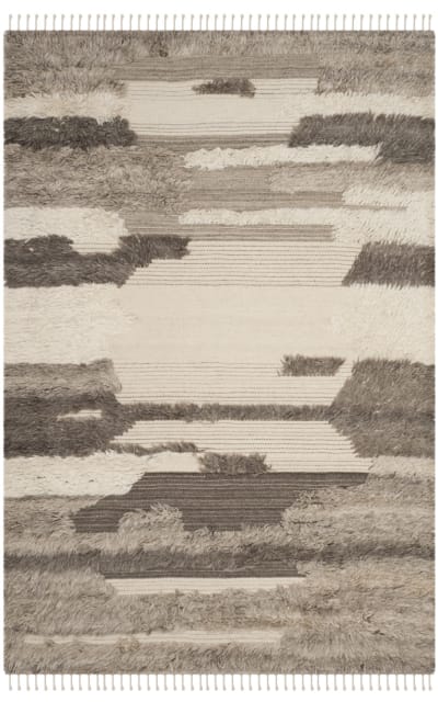 Kenya Kny224a Ivory - Grey Area Rug