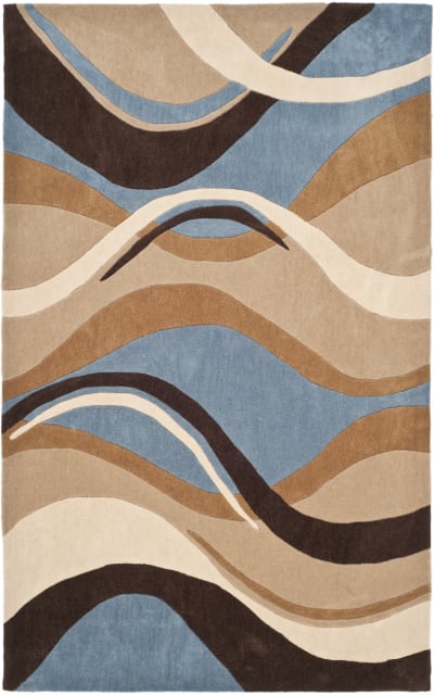 Safavieh Modern Art Mda617a Blue - Brown Area Rug Last Chance