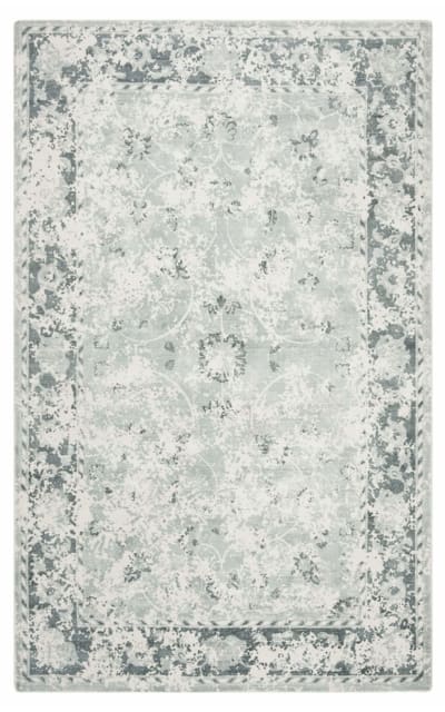 Mirage Mir975f Grey - Teal Area Rug