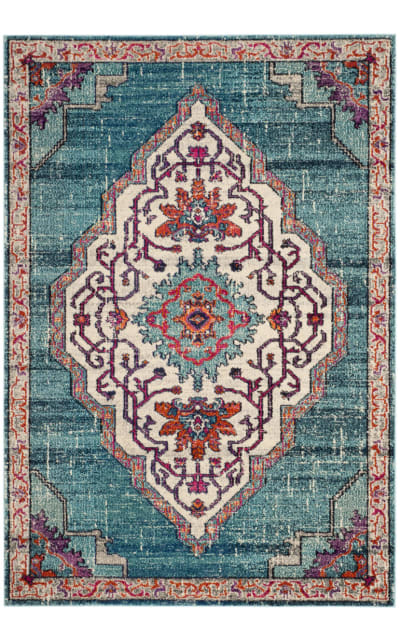 Monaco Mnc254j Blue - Multi Area Rug