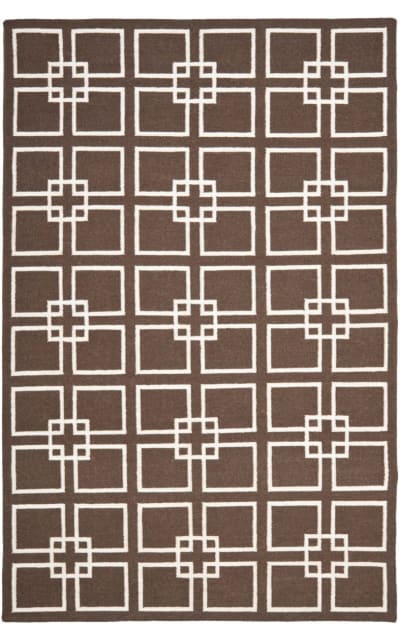 Martha Stewart Msr1151e Tilled Soil Brown Area Rug