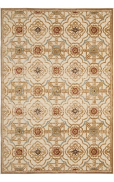Safavieh Martha Stewart Msr4459 Taupe - Cream Area Rug