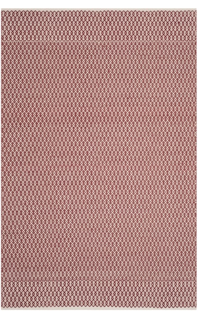 Montauk MTK339C Ivory - Red Area Rug