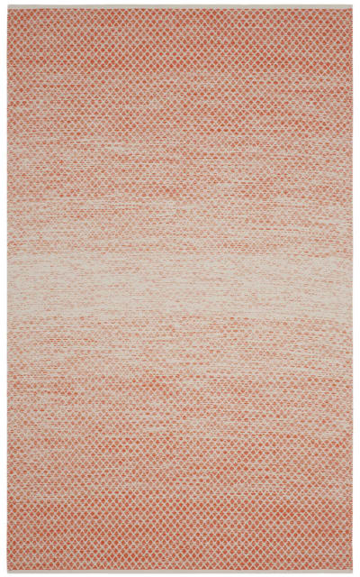 Montauk MTK601D Orange - Ivory Area Rug