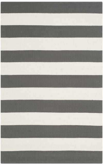 Montauk MTK712G Grey - Ivory Area Rug