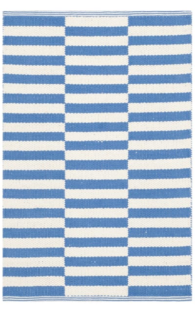 Montauk MTK715C Ivory - Blue Area Rug