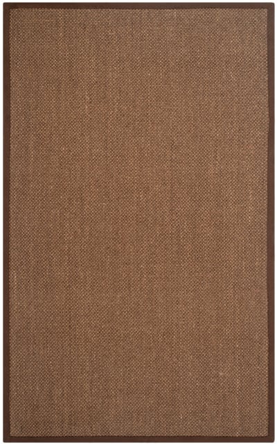 Natural Fiber NF443D Brown - Brown Area Rug