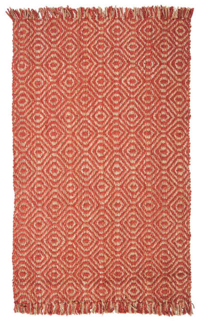 Natural Fiber NF445A Rust Area Rug